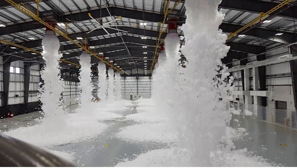 Bọt foam được sử dụng phổ biến trong các đám cháy có nguy cơ lan nhanh và bùng phát mạnh.