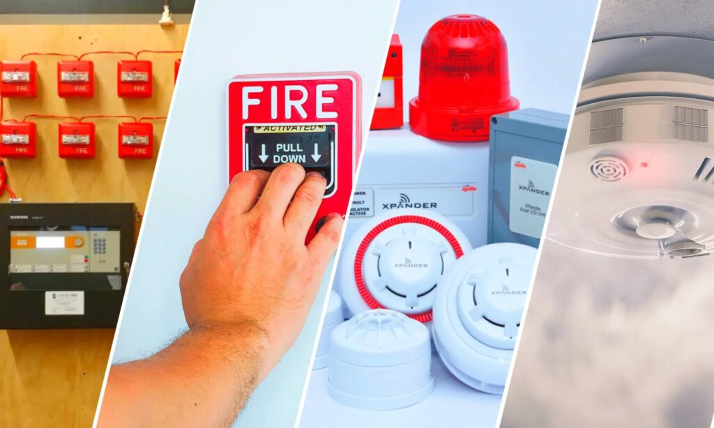 Hệ thống báo cháy giúp cảnh báo kịp thời khi có dấu hiệu cháy