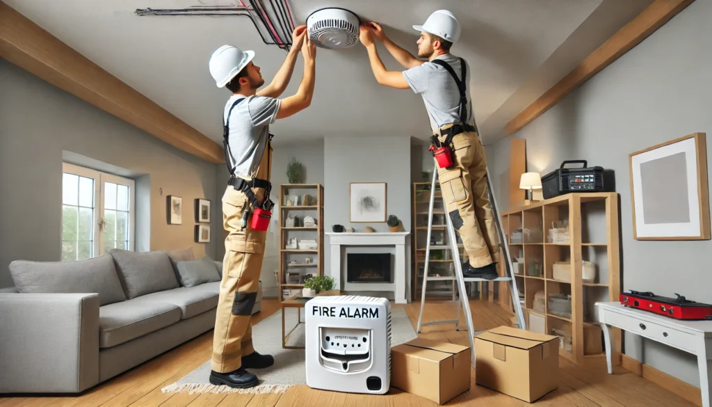 Hệ thống báo cháy không dây bao gồm các thành phần chính