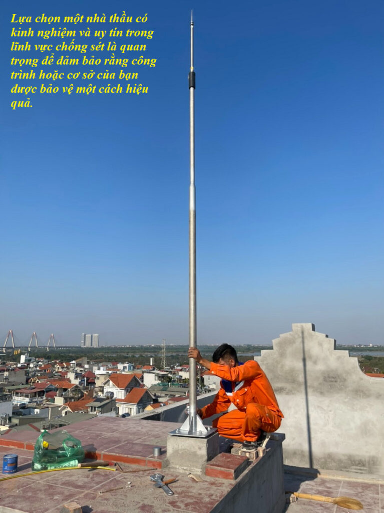 Chất lượng vật tư ảnh hưởng trực tiếp đến khả năng dẫn điện và truyền sét hiệu quả