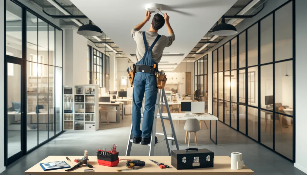 Kiểm tra và thay thế các thiết bị bảo vệ cháy