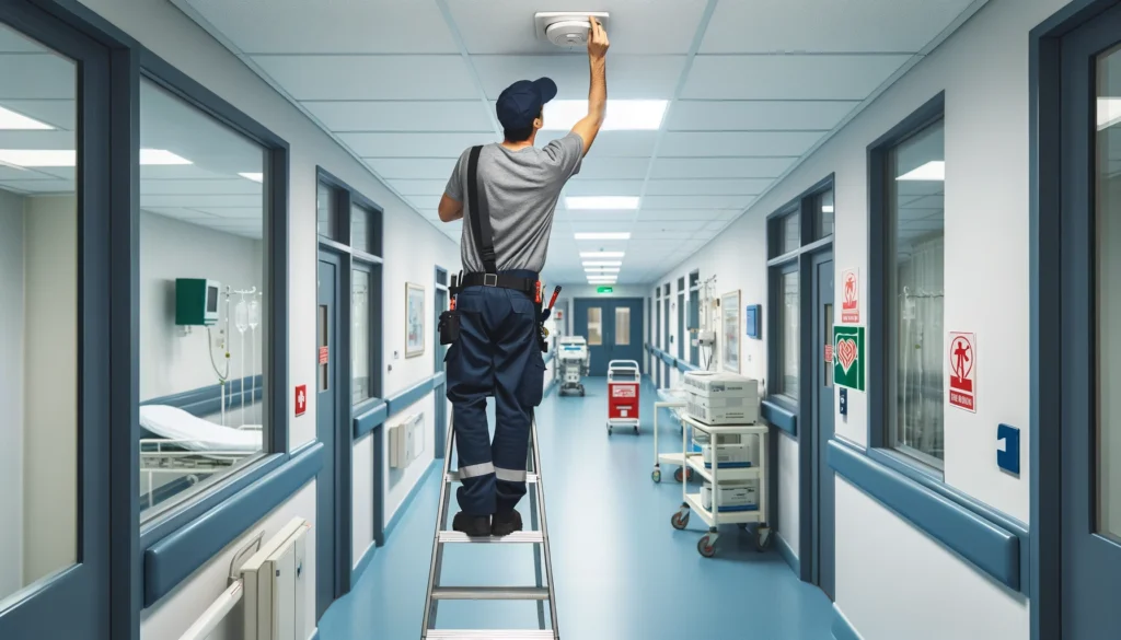 Đào tạo nhân viên và cư dân về cách sử dụng hệ thống báo cháy