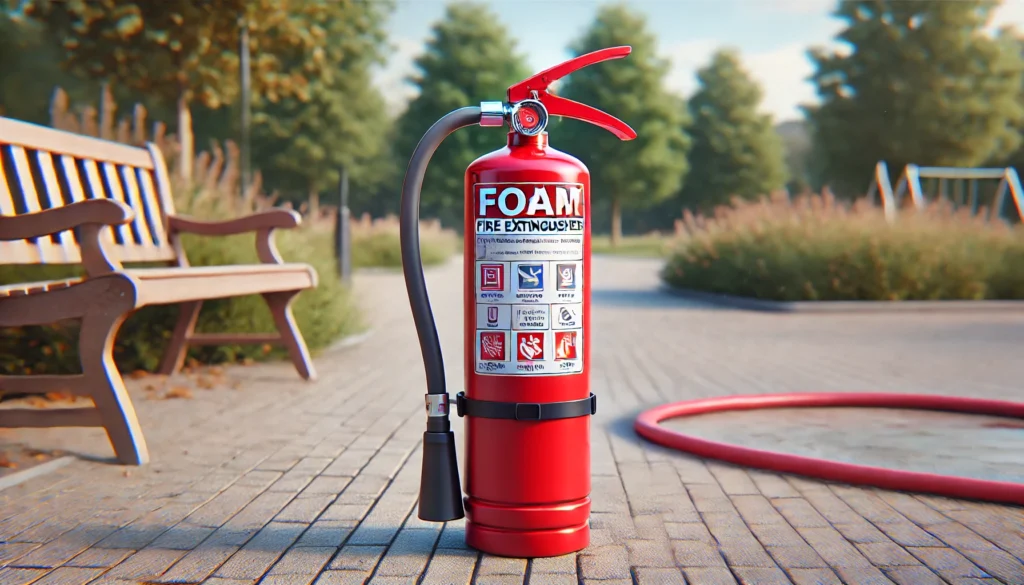 Trong công nghiệp, bình chữa cháy bọt foam đóng vai trò quan trọng