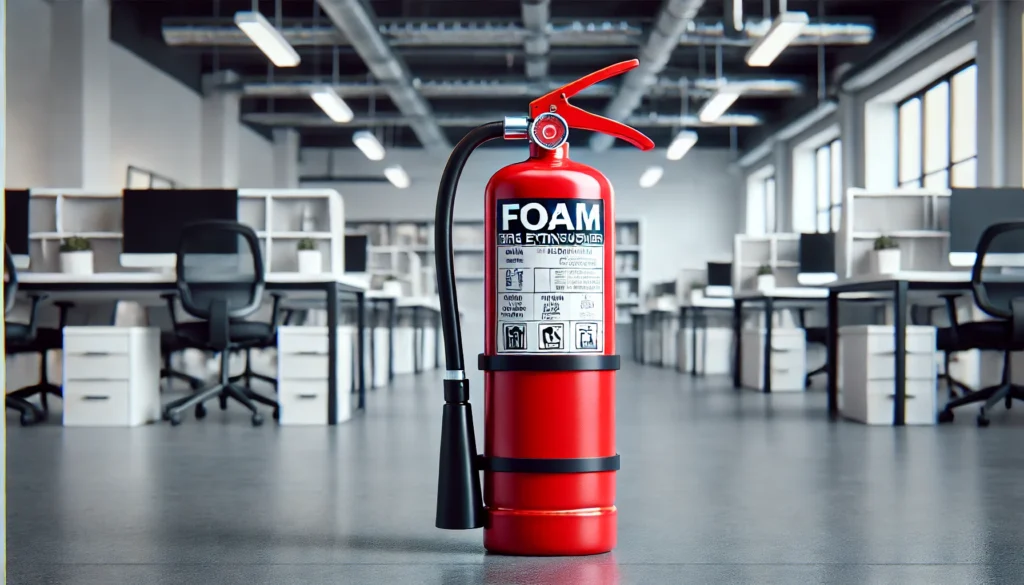 Bọt foam có khả năng dập tắt hiệu quả các đám cháy chất lỏng và dầu mỏ