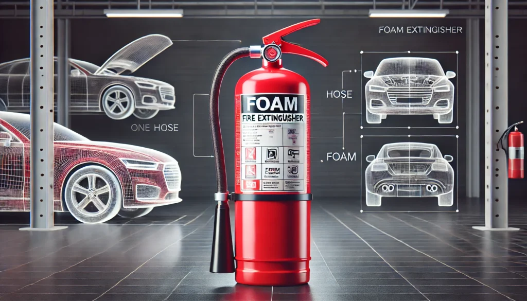Bọt foam nổi bật với khả năng dập tắt đám cháy nhanh chóng nhờ cơ chế tạo màng