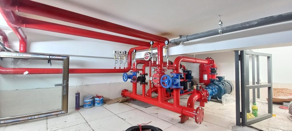 Hệ thống PCCC giữ vai trò quan trọng trong việc bảo vệ người và tài sản khi xảy ra cháy.